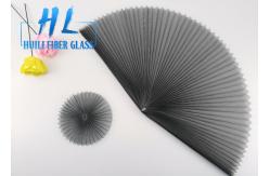 China Polyester 15mm 20mm Grey Flower Pleated Mesh For Sliding Systems supplier