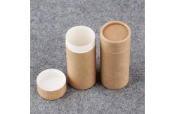 China Essential Oil Round Kraft Paper Cylinder Containers easy open end supplier