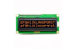 China COB 1602 Character LCD Display 16x2 With White Red Orange Character supplier