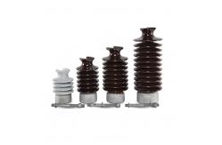 China IEC ANSI 57-5 Standard Porcelain Line Post Insulators Crack Resistant supplier