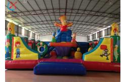 China Manufacturer The Simpsons Inflatable Fun City Inflatable Bouncy House Slide Castle supplier