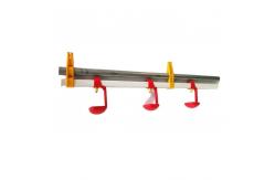 China Automatic Chicken Nipple Drinker With Water Drip cups For Poultry Drinking System supplier