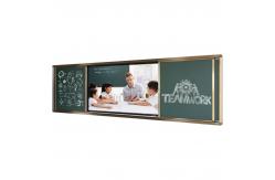 China Ultra HD Smart Touch Screen Blackboard Digital Board Push Pull Blackboard supplier