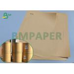Jumbo Rolls 70gsm 90gsm Virgin Pulp Unbleached Semi Extensible Craft Paper for sale