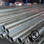 UL Listed Carbon Steel Hot Dipped Galvanized EMT Conduit Pipe for Electrical Installation for sale