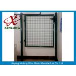 Circular / Square Shape Welded Wire Gate Panels With 1.5mm Thickness Post for sale