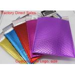 Shock Proof Metallic Bubble Mailers Envelope 2 Sealing Sides Customized 4x6 for sale