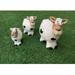 Handmade Ceramic Pottery Sheep Garden Ornaments In Different Sizes