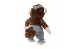 China PP Cotton Filled 30cm Orangutan Plush Toy For Baby Sleeping supplier