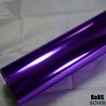Removable Adhesive Chrome Blue Car Wrap Mirror Effect Vinyl Wrap 140gsm for sale