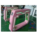 Acrylic Barrier Lane Speed Gate Turnstiles Led Lighting Solid Cabinet for sale