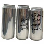 SGS 330ml 550ml Beverage Packaging Empty Aluminum Cans for sale
