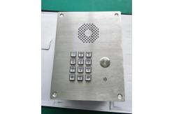 China Waterproof Clean Room Telephone / Hands Free Intercom With Embedded Installation supplier