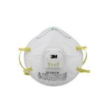 Shell Shaped Safe Disposable Dust Mask With Steel Nose Clip White Color for sale
