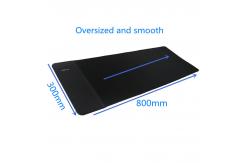 China Nonslip Rubber Base Wireless Charging Mouse Pad Waterproof For Desktop supplier