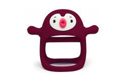 China Non toxic Silicone Baby Teether Toy Teething Pain Relief Animal Penguin Teether Toy supplier
