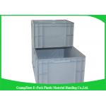 65 Litre Industrial  Euro Stacking Containers Heavy Duty Foldable Transport Space Saving