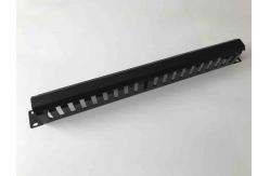 China 21 Inch Horizontal Cable Management , 1U Network Wire Management RoHS Comply supplier