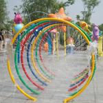 Outside Splish Splash Pad Commercial Playground Splash Pad For 8 - 60 Years for sale