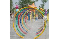 China Outside Splish Splash Pad Commercial Playground Splash Pad For 8 - 60 Years supplier
