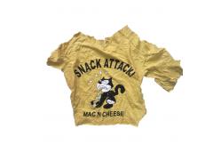 China Disposable Deep Color T Shirt Mixed Cotton Rags supplier