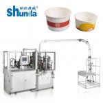Custom Print Single Pe Coated Paper Salad Cup Making Machine for sale
