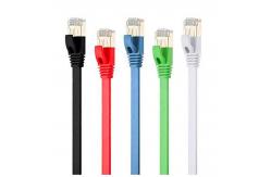 China Oxygen Free Cat7 Network Cable 10 Gigabit Shielded RJ45 supplier