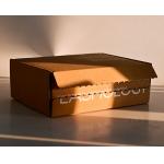 Custom Tear Strip Corrugated Mailer Boxes Colorful Kraft Packaging for Clothing Cosmetics Shipping for sale
