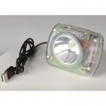 6.8Ah LED Coal Mining Cap Lights , IP68 15000lux Miner Head Light for sale