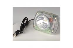 China 6.8Ah LED Coal Mining Cap Lights , IP68 15000lux Miner Head Light supplier