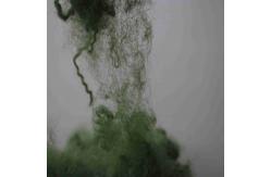 China Environment-Friendly Polyester Staple Fibres Siliconized Green Silicon Fiber supplier