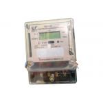 Insert IC Card Prepaid Energy Meter Single Phase Two Wires 220V Overload Protection