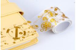 China Cuttable PET Paper Masking Tape For Notebook supplier