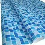Popular Mosaic color PVC material waterproofing membrane  ,PVC swimming pool iner for sale
