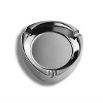 Modern Silver Polishing 83mm Metal Pocket Ashtray Nickel Free for sale