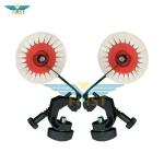 Hard White C4.320.104F Brush Wheel For Surface Treatment Offset Printing Parts for sale
