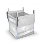 Polypropylene Tunnel Lift Bulk Bag 5:1 90x90x110cm For 2,000kg for sale
