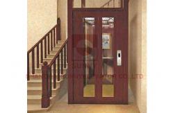 China Load 250~400kg Comfortable Elegant Small Passenger Lifts / Home Lift Elevator supplier