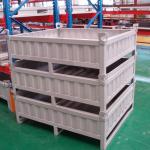 Warehouse Weld Wire Mesh Storage Rack , Heavy Duty Wire Container Pallet Racking