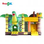Commercial PVC Bounce House Jumping Bouncy Castle Inflatable Bouncer With Slide for sale