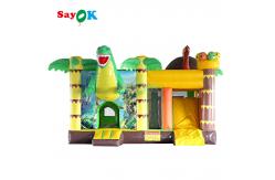 China Commercial PVC Bounce House Jumping Bouncy Castle Inflatable Bouncer With Slide supplier