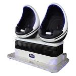 Amusement Park Rides 9D Egg VR Chair Double 2 Players Virtual Reality Cinema Simulator for sale