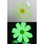 Colorful Luminous Flex Heat Transfer Logos For Clothing Customizable for sale