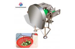 China 100KG/H Desktop Onion Chopper Cucumber Slicer Machine supplier