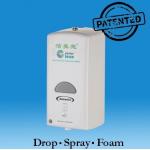Plastic Touchless Bathroom Soap Dispenser 6 - 12cm IR Sensing Distance 800 - 1000ML Capacity for sale