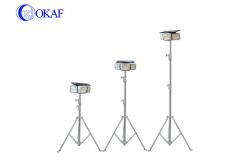 China Mobile Solar Sensing LED Telescopic Tripod Mast Night Scan Light Tower supplier