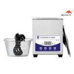 Table Top Benchtop Ultrasonic Cleaner 60 Watt 2L JP-010T For Mold Components for sale