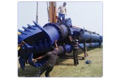 China 20inch Cutter Suction Dredge / Cutter Head Dredger  with Shijiazhuang Pump and Cummins Engine supplier