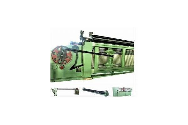 PLC Control PVC Coated  Automatic Lubricated Wire Gabion Machine