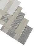 5% Openness 3m Width FR Solar Double Layer Roller Blinds Fabrics For Window Blinds for sale